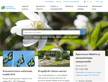 Tablet Screenshot of kemionsaari.fi